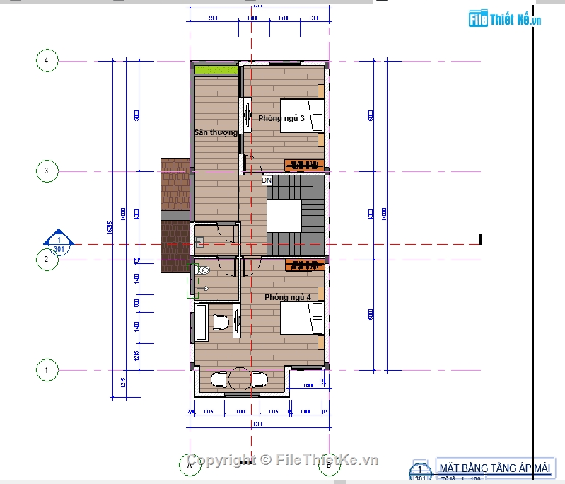 file revit biệt thự,revit biệt thự 3 tầng,file revit biệt thự đẹp,kiến trúc biệt thự